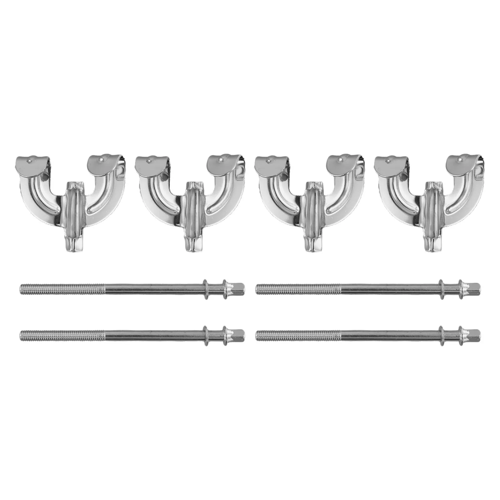 Drum Accessories Drum Kit Drum Hardware Chrome-Plated Iron Compatible With Standard Lug Casings Enhanced Drumming Experience