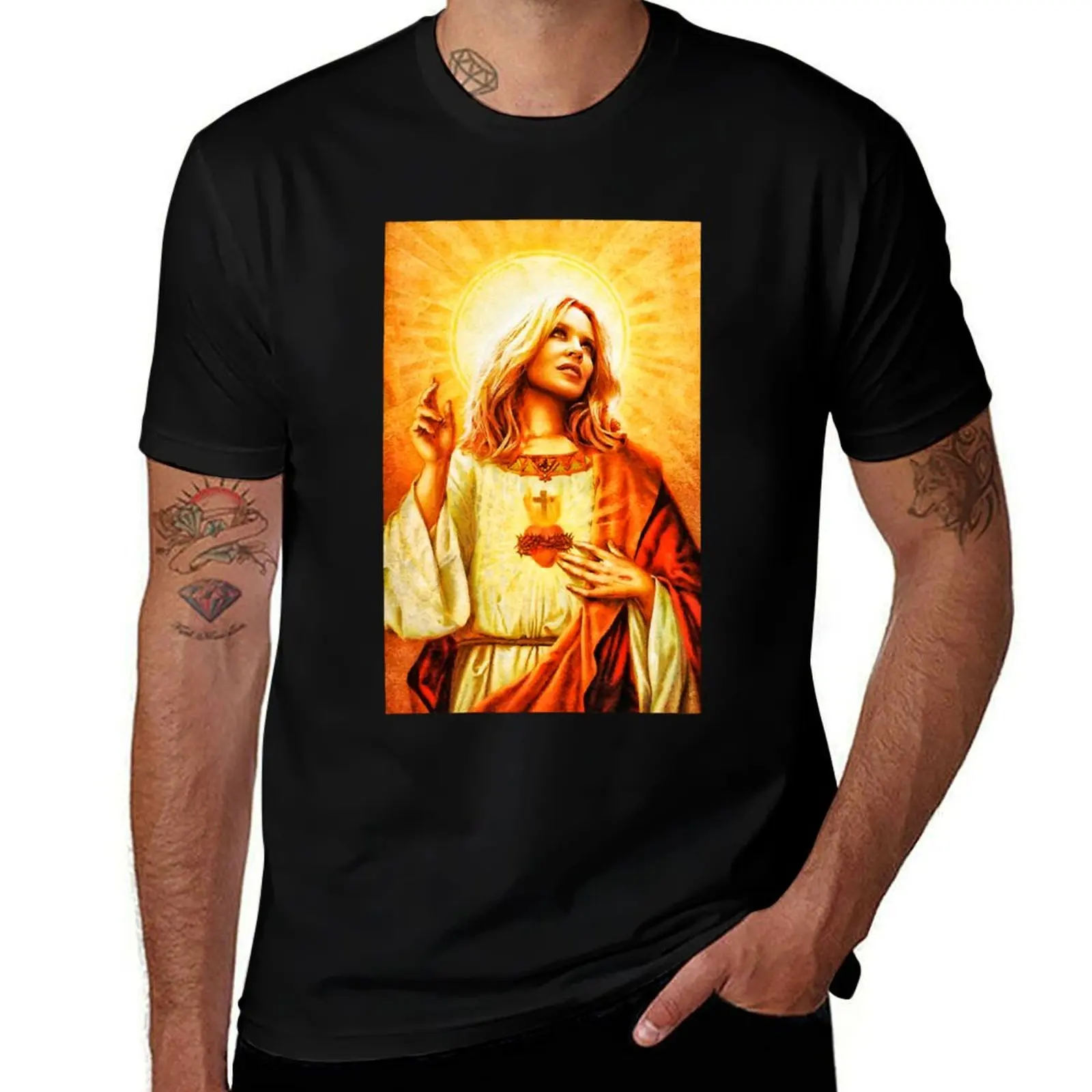 kylie minogue artist T-Shirt Basic All Season Solid T-Shirt