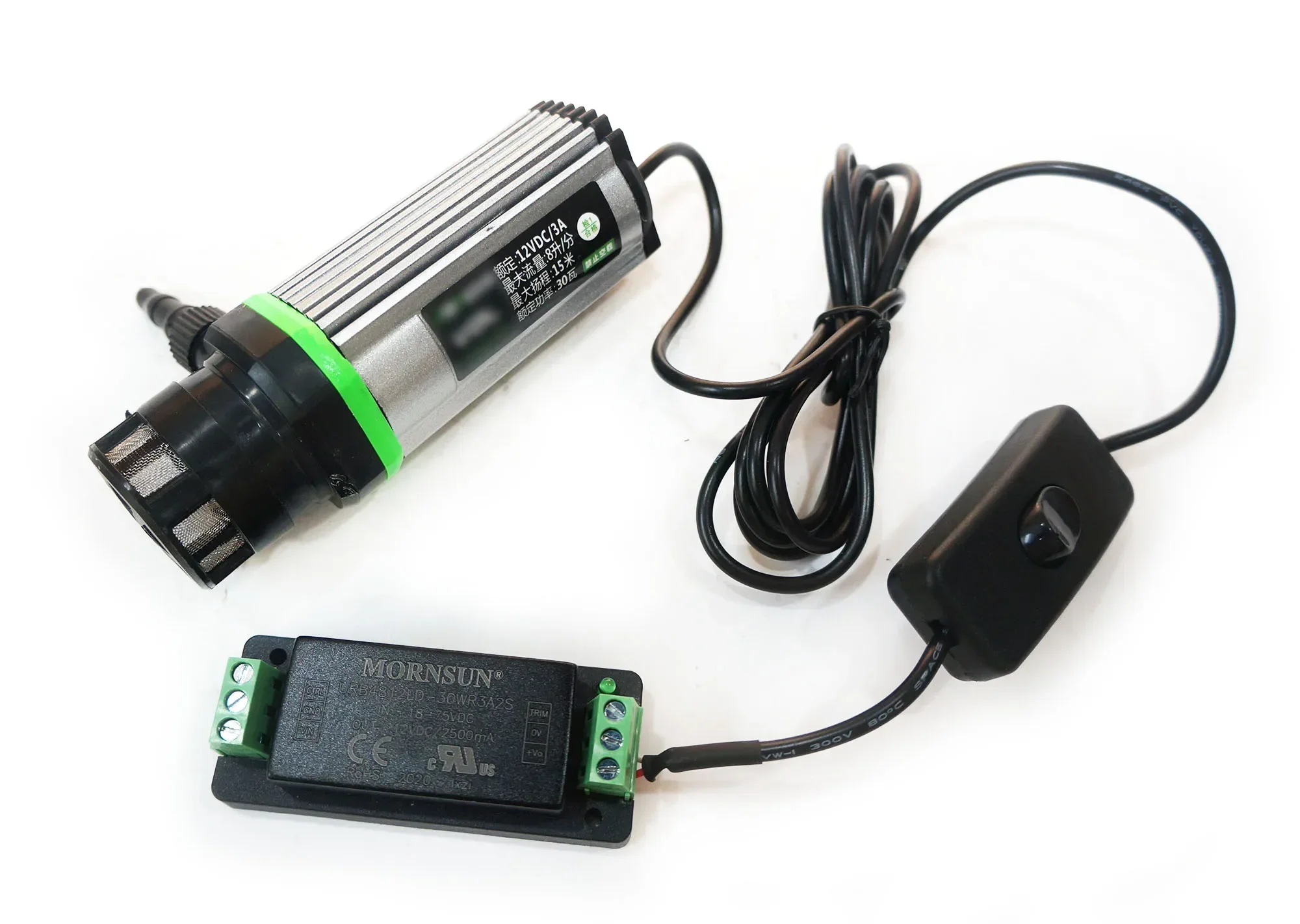 New Maytech 12V 30W Efoil ESCs Motors Cooling Water Pump and DC-DC Module for Electric Surfboard