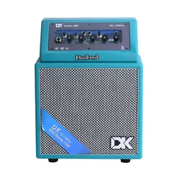 iG-15 PRO Electric Guitar Amp 15 Watts Rechargeable with Distortion Delay Bluetooth & Acoustic for Outdoor Playing and Live