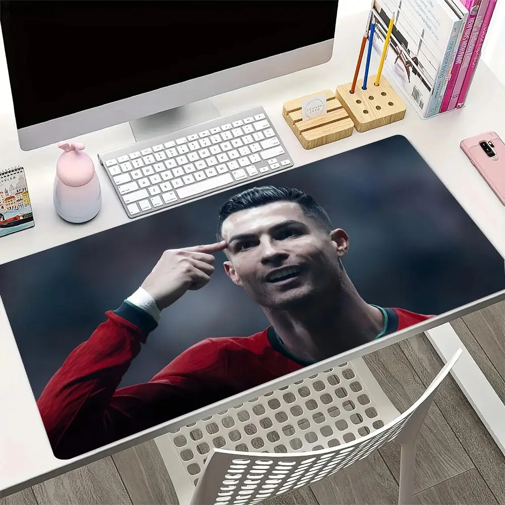 hot team R-rONALDO C Mouse Pad Mousepad Large Gaming Mouse Pad LockEdge Thickened Computer Keyboard Table Desk Mat