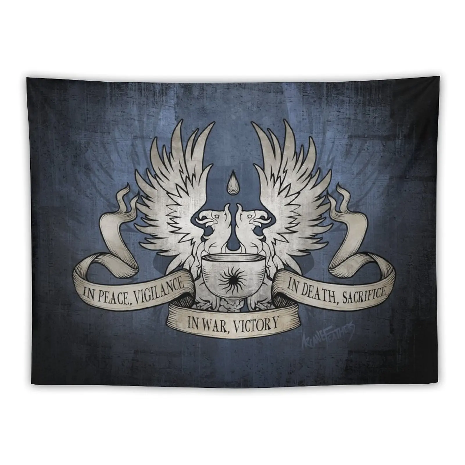 Dragon Age: Grey Warden Motto Tapestry Home Decorating House Decoration Wall Tapestries Tapestry