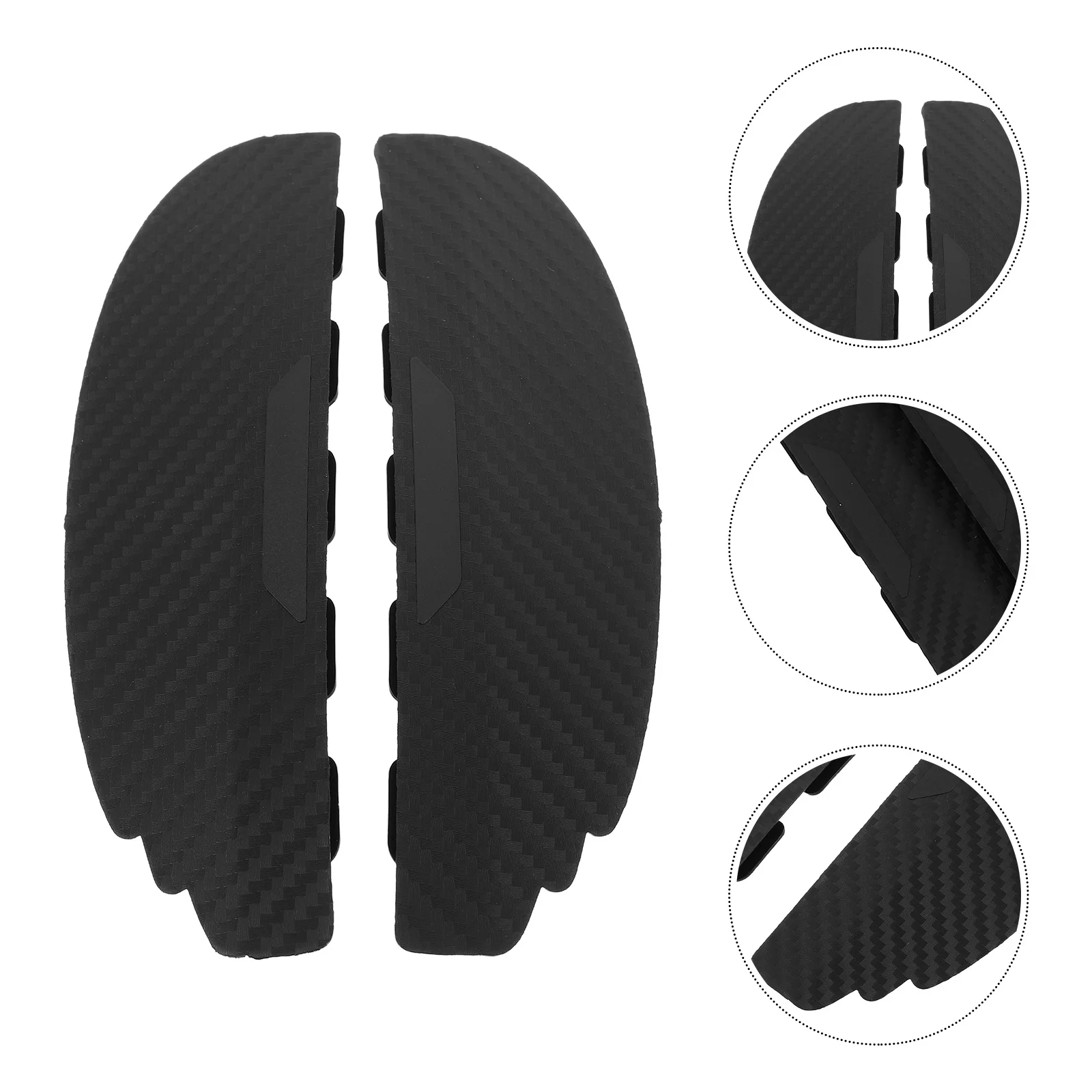 

10Pcs Car Rearview Mirror Rain Eyebrow Universal Waterproof Side Mirror Rain Visor Cover Decorative Guard for Vehicles Trucks