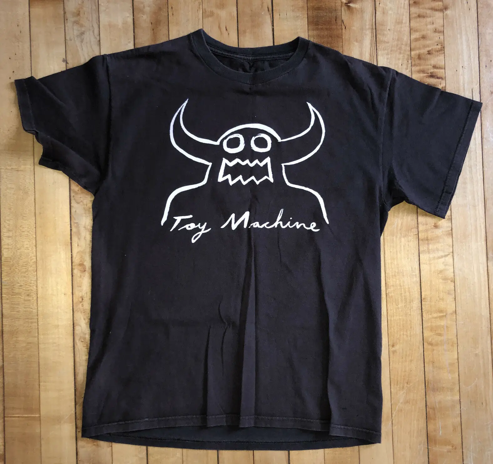 

2025 new model vintage Y2K machine T-shirt men's small skateboarding