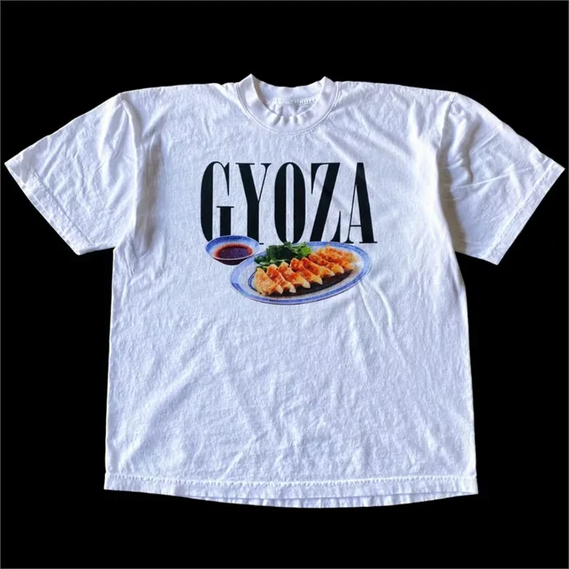 

New T Shirt Classic Retro Harajuku Men Women Personalized Letter Print Pattern Top Streetwear High Quality Short Sleeved Couples