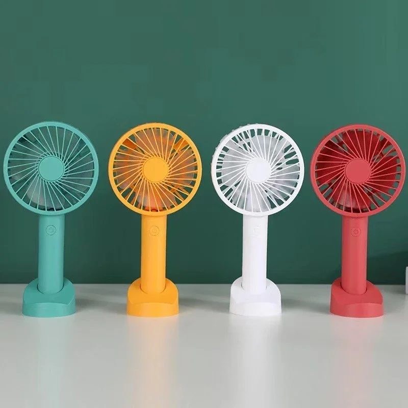 2024 New Handheld USB Fan Mini Electric Fan Outdoor Portable Fan