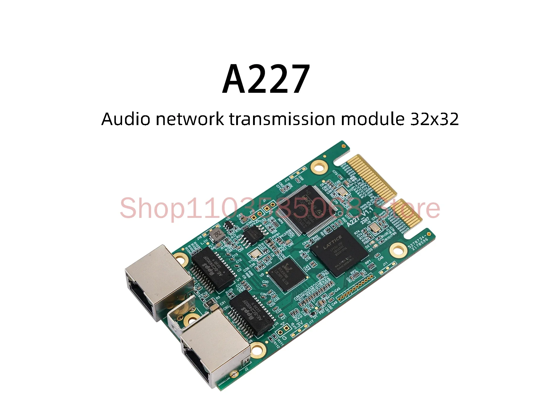 AES67 DT 32X32 Audio Network Transmission Module A227