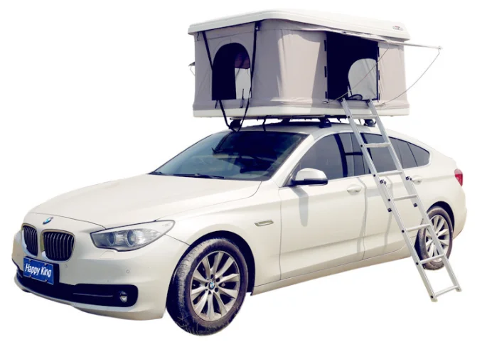 Waterproof Car Tent For Outdoor Camping  Roof Top Hard Shell   Automatic