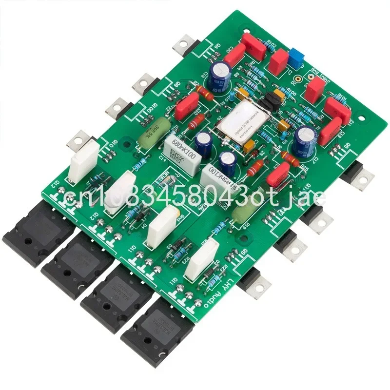 

2 pairs of parallel output versions of Swiss 108 post-amplifier replica without negative feedback amplification circuit DIY kit