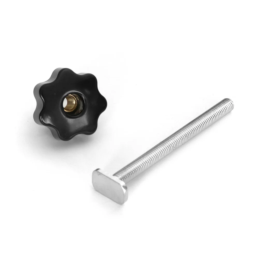 

﻿ 2/3 шт. M8x100 T-образные болты, комплект ручек, Т-образный паз с шайбами, приспособления для деревообработки, инструмент для деревообрабатывающих приспособлений и приспособлений