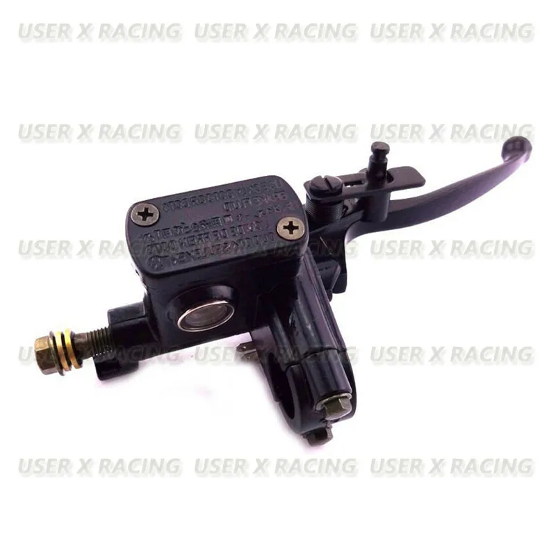 USERX Motorcycle Front Brake Clutch Master Cylinder Hydraulic Brake Lever Aluminium alloy For 50cc 110cc 150cc Dirt Pit Bike ATV