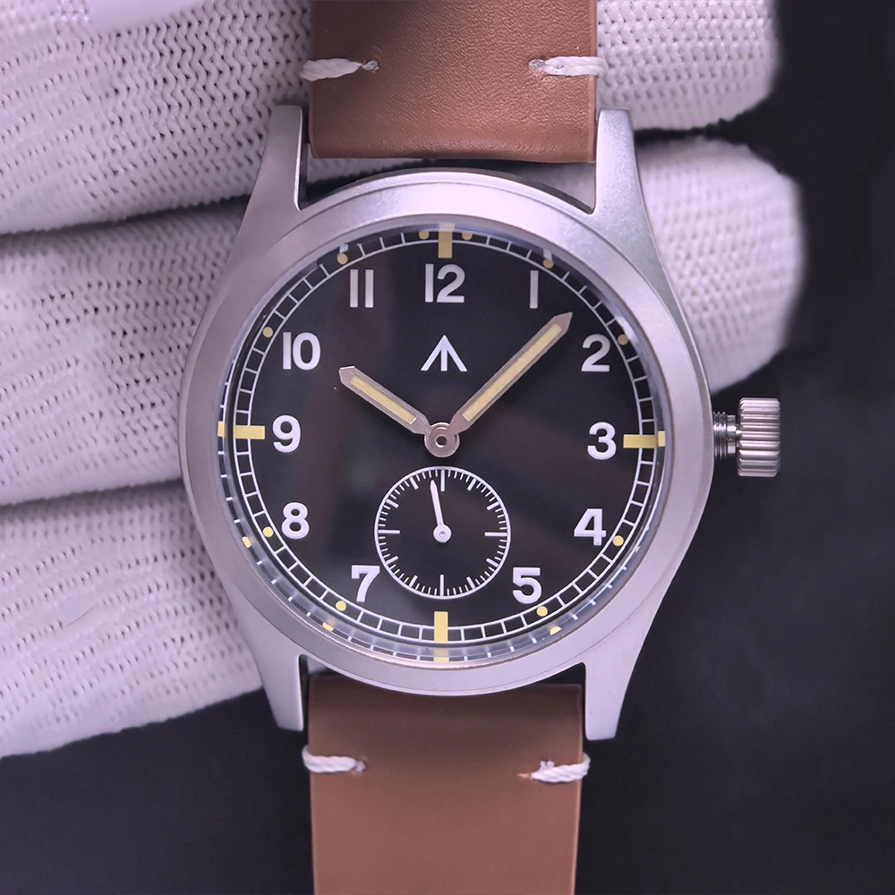 

﻿ MILITREK 2025 Новые военные ретро мужские кварцевые часы VH31 37 мм с сапфировым стеклом из нержавеющей стали 100 м водонепроницаемые C3 светящиеся reloj hombre