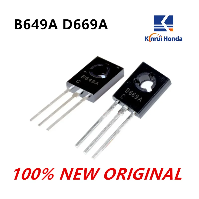 new stock 2SB649A 2SD669A B649A D669A 1.5A160V audio amplifier push transistor B649A D669A