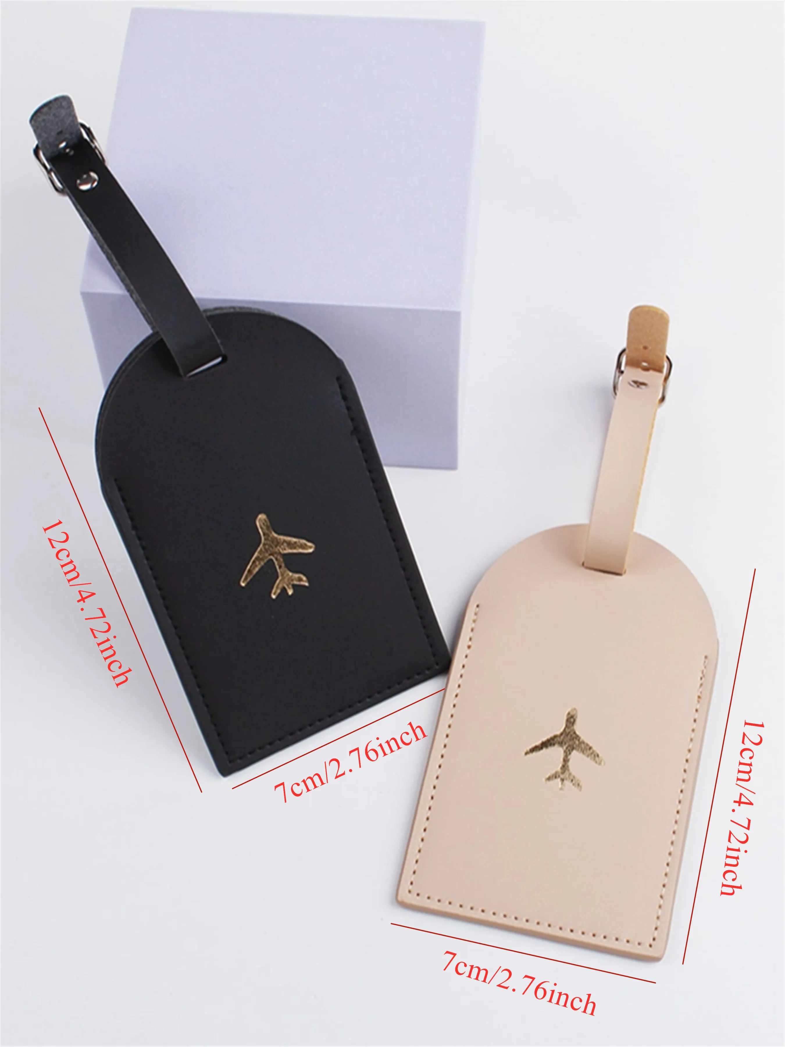 2PCS Plane Luggage Tag Hanging - Qantas Travel Accessories recension och pris