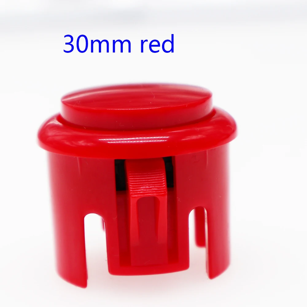 12 Stück Sanwa-Kopie-Tasten 30mm 24mm Arcade-Drucktastenschalter Baolian Kreis-Tasten Mikroschalter für Arcade DIY Kit – Detail 4