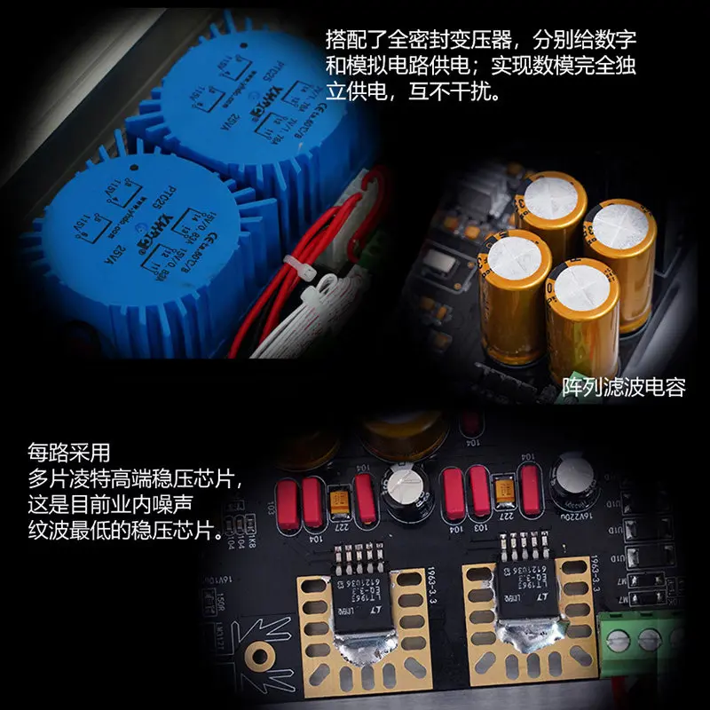 DC300 flagship dual core ES9038SPRO balanced ES9039 audio dac decoder hifi fever