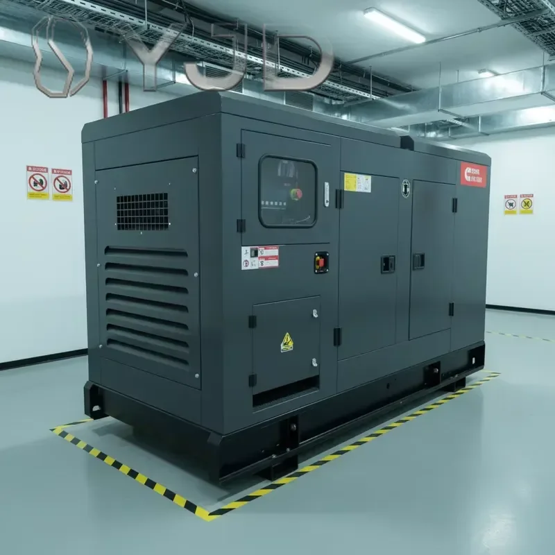 Super Silent 50KW 62KVA  Diesel Generator 3 Phase 50HZ 60Hz 380V Outdoor Weatherproof Portable ATS Standby Genset CE