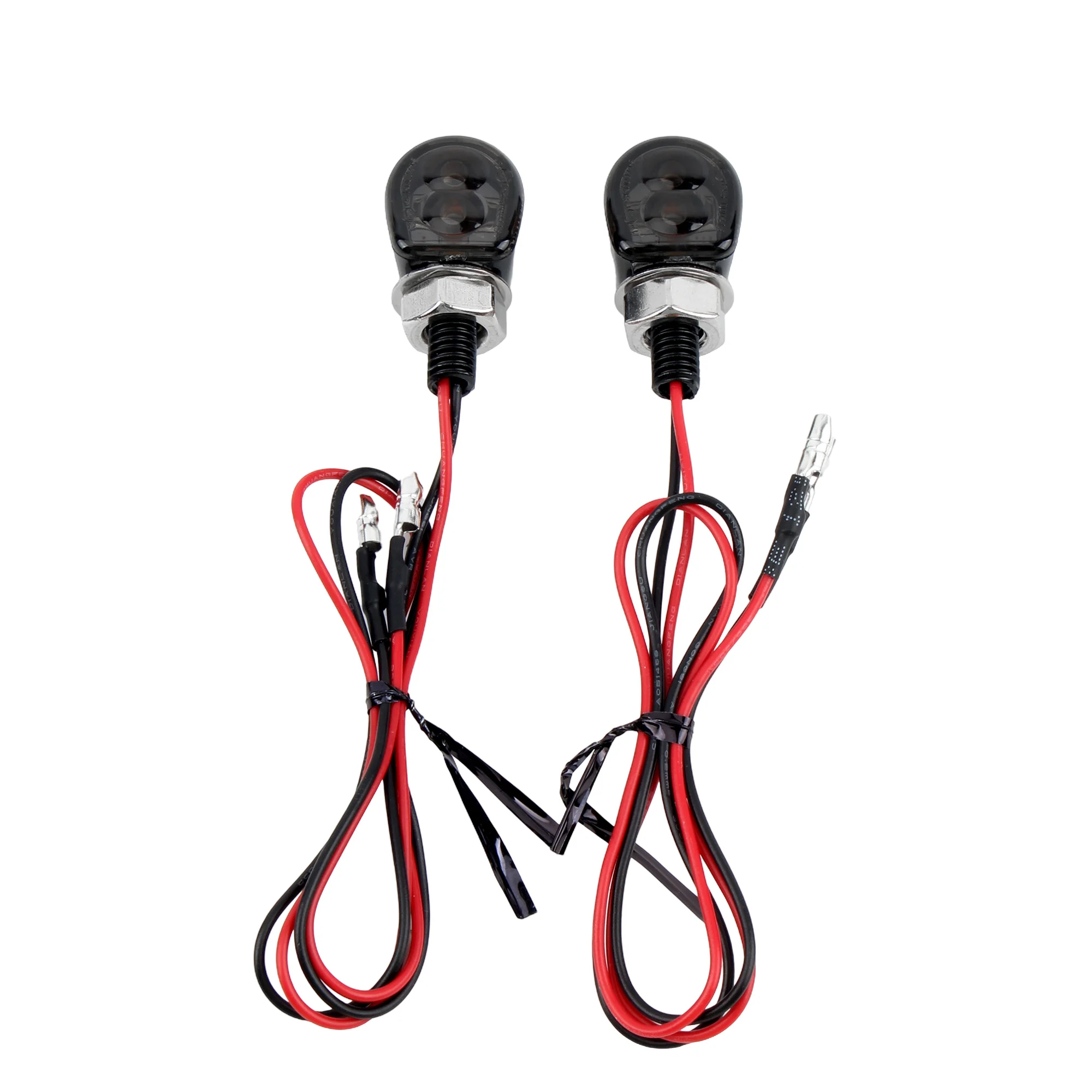 Motorcycle M8 LED Turn Signal Light Indicator Blinker Light Universal Motorbike Mini Lamp For Cafe Racer Bobber Honda