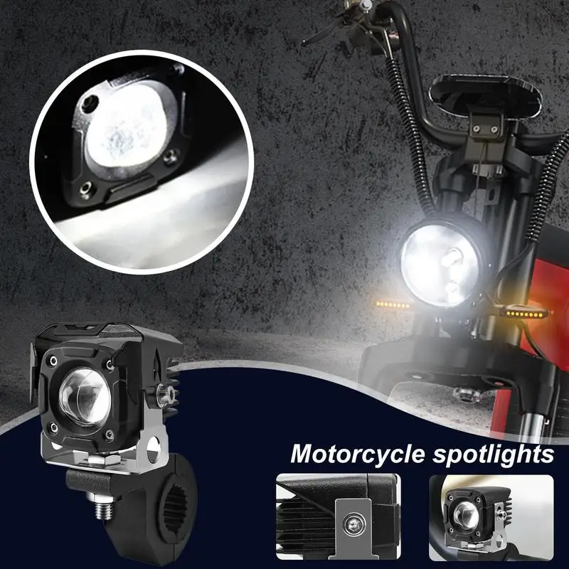 

Motorcycle Driving Lights LED Driving Auxiliary External Modified Spotlight IP68 Waterproof Motorcycle Accessory Riding
