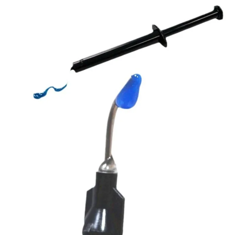 1 قطعة حامي اللثة الأسنان UV قابلة للشفاء حاجز اللثة الراتنج الأزرق علاج سريع الضوء البارد تبييض وكيل المواد الاستهلاكية المختبرية #5