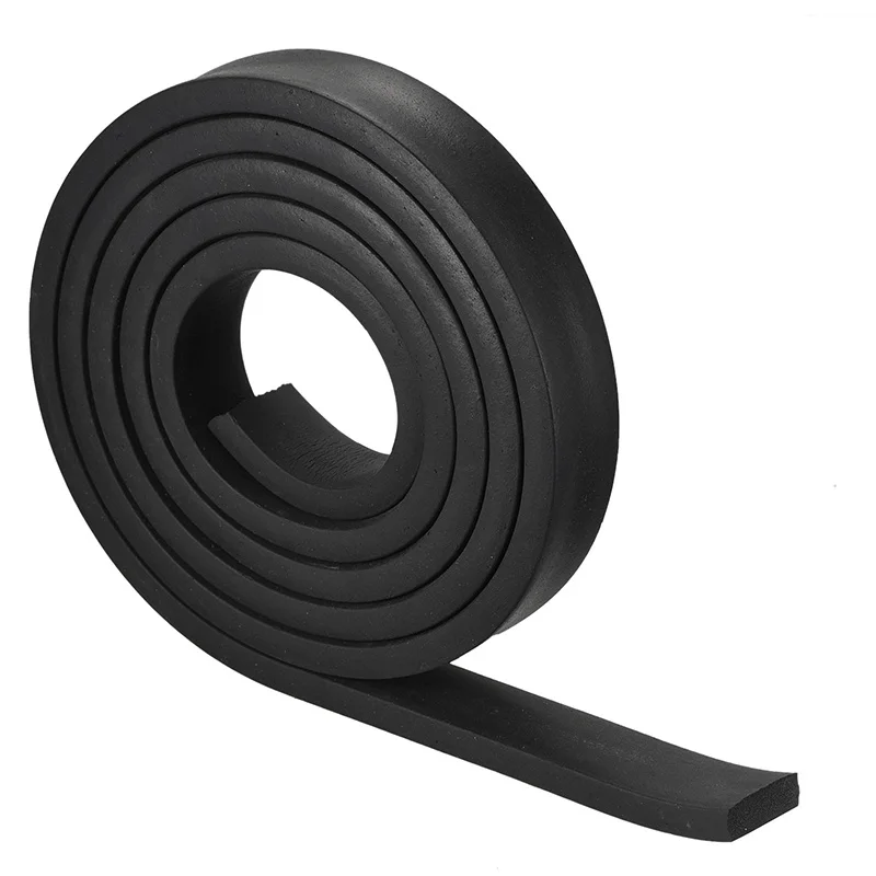 10mm Thick EPDM Rubber Foam Sheet Strips Flat Seal Strip Neoprene Sheets Rolls DIY Gasket Sealing Padding Reduce Vibration Mat