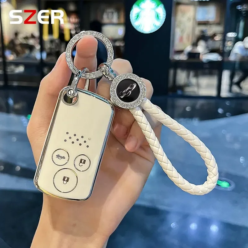 

Shell Fob For Honda Fit Jazz Shuttle GP2 Spada StepWgn RG1 Freed Spike Ge6 2/3 Buttons TPU Car Remote Case Key Cover Keyless