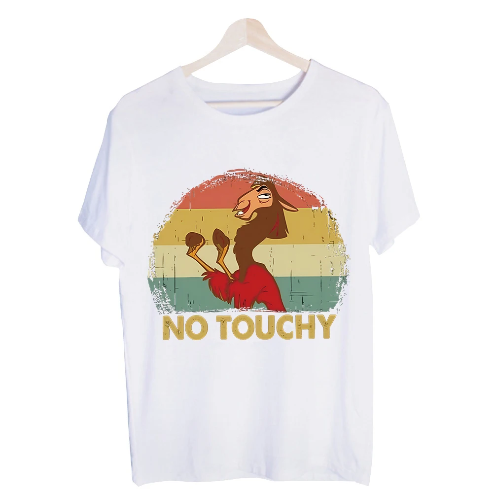 Men's Llama Animal Graphic Tee, Vintage Style Short Sleeve Crew Neck T-Shirt for Casual Daily Wear