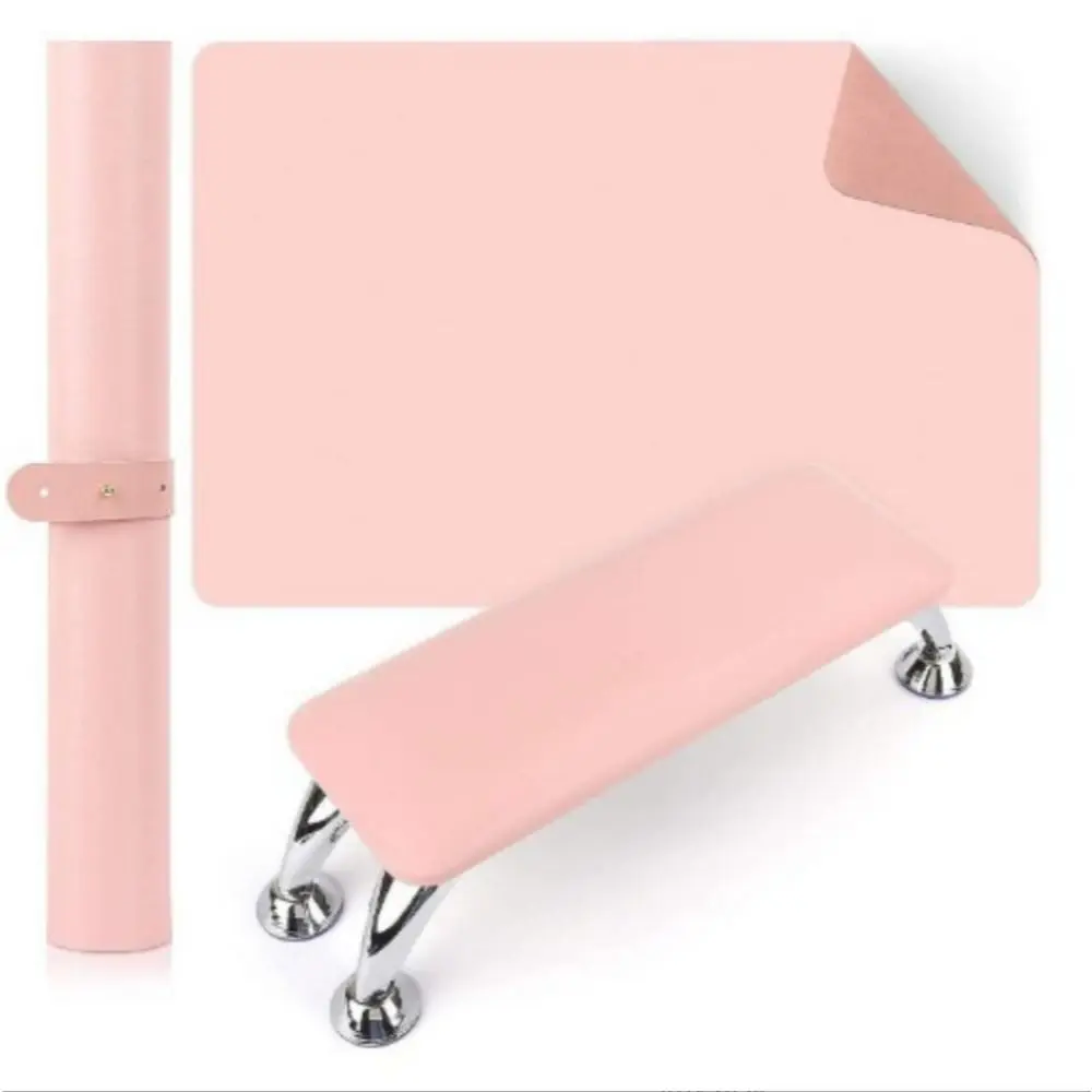 Faltbare Nagel Armlehne Kissen platzsparende Hand Unterstützung Weiche Nagel Kissen Pu Leder Armlehne Maniküre Hand Kissen Nail art Werkzeug