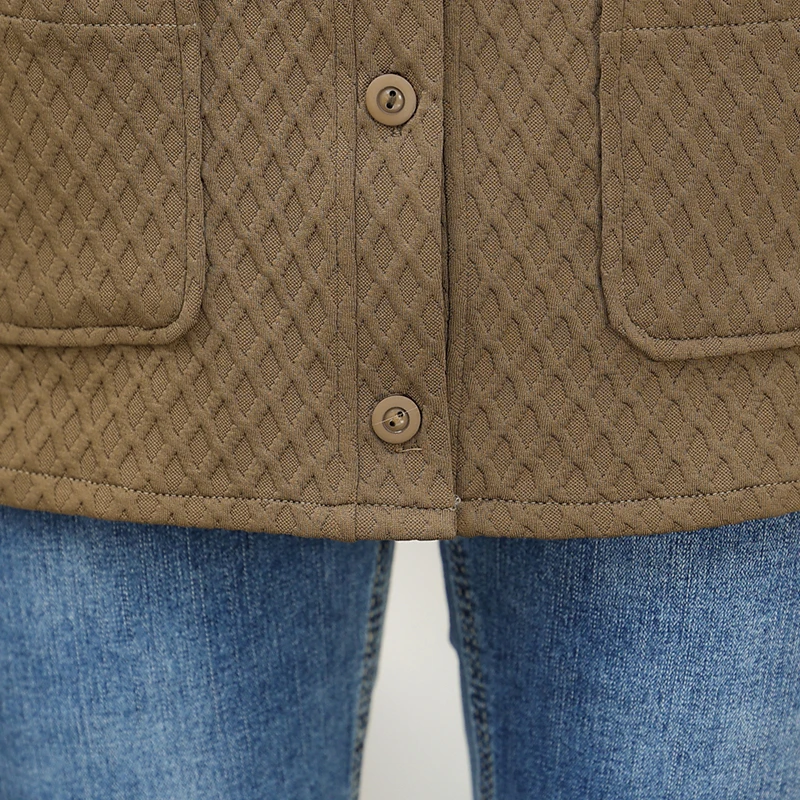 Chaqueta corta a cuadros de un solo pecho para mujer, Top ajustado coreano de alta calidad, talla grande, Primavera, novedad de 2024