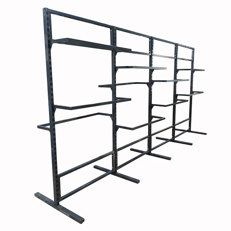 Custom. Custom-Made Clothes Display Stand Durable Floor-Type Coat Hanger Double-Sided Combination Zhongdao Display Rack Factory