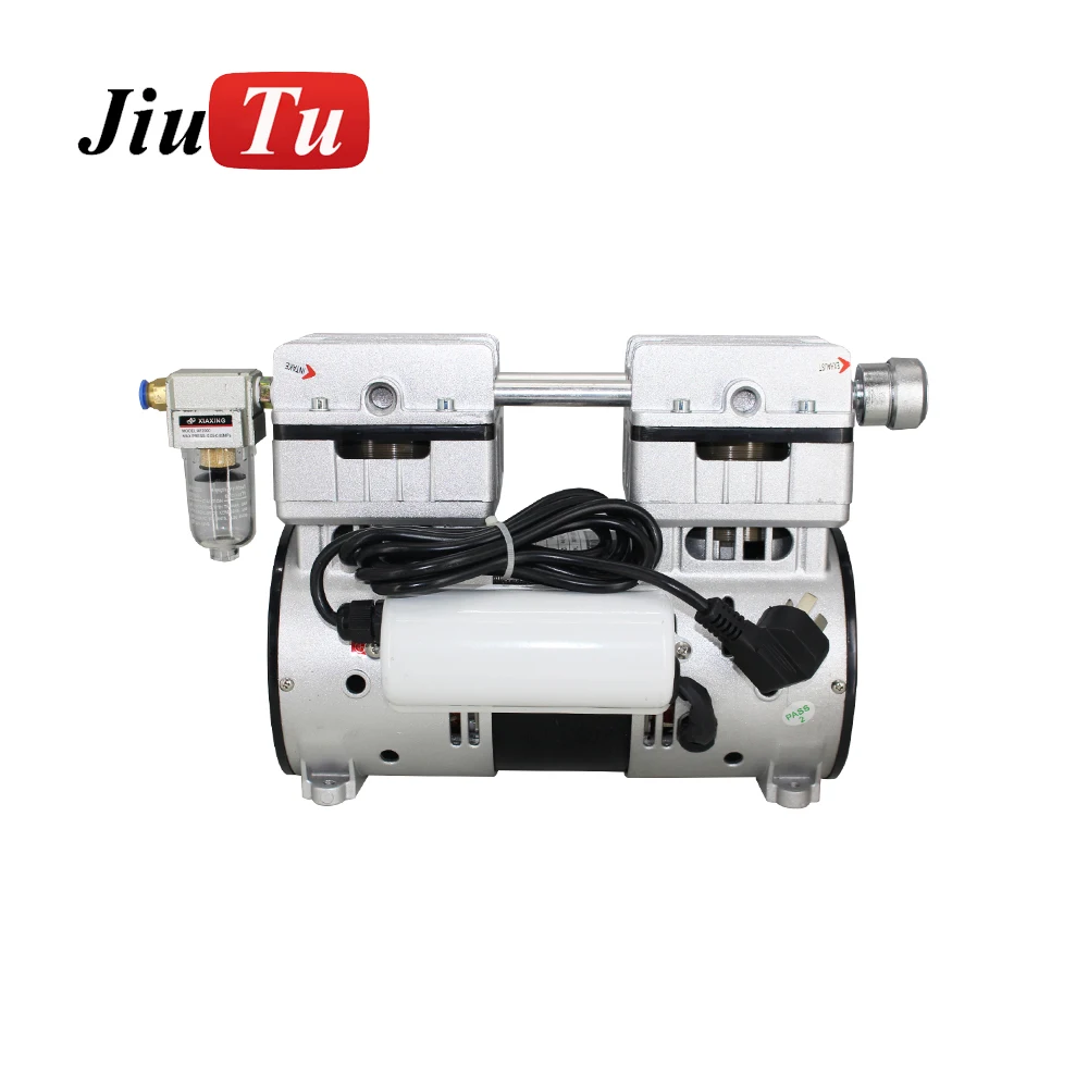 220v High Quanlity Oilless Air Vacuum Pump For CA Repair Machine  Cracked Phone LCD Replacement OCA Laminator