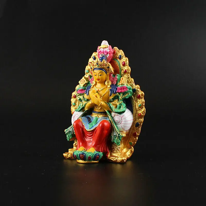 Feng Shui Auspicious Statue Tibetan Buddhism Statue Maitreya Buddha Home Decoration