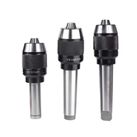 MT2 MT3 MT4 C20 C25 C32 R8 7/16 M12 Tool Holder Spindle APU13 APU16 CNC Integrated self-tightening Morse three-jaw drill chuck