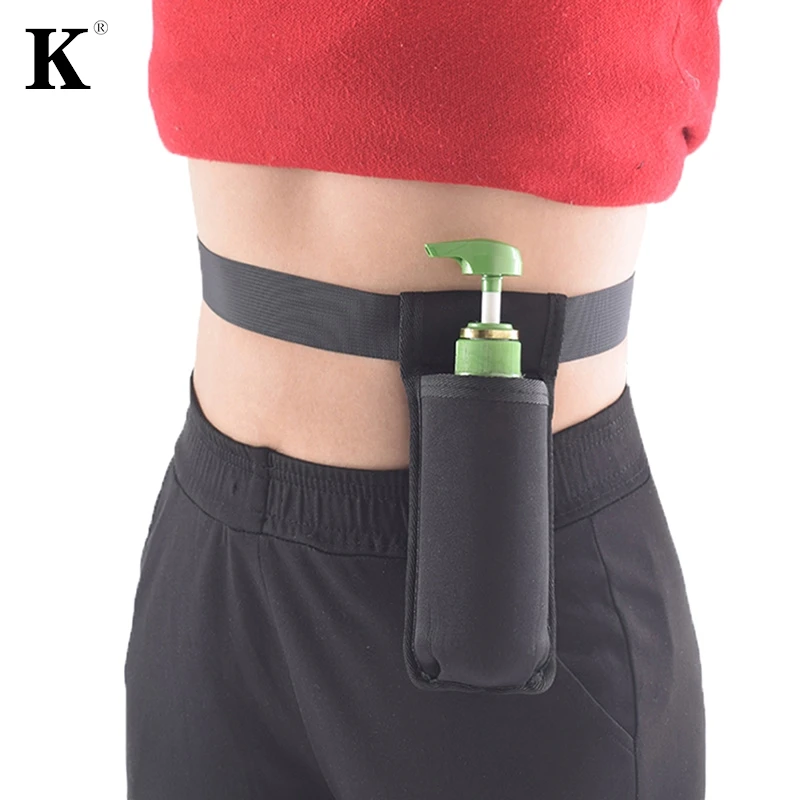 

Massage Bottle Holster Washable Oxford Cloth Storage Bags Hold 1 Bottles Massage Lotion Essence Oil Dispenser Waist Belt Holder