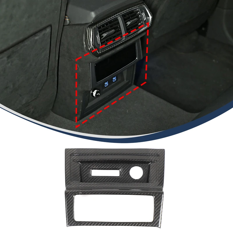 For Lamborghini URUS 2018-2021 Automotive rear air conditioning vent decorative frame carbon fiber car modification parts