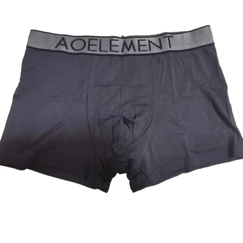 Men\'s respirável bala separação cueca, pugilista modal, shorts, cuecas, troncos masculinos, shorts, calcinhas, troncos