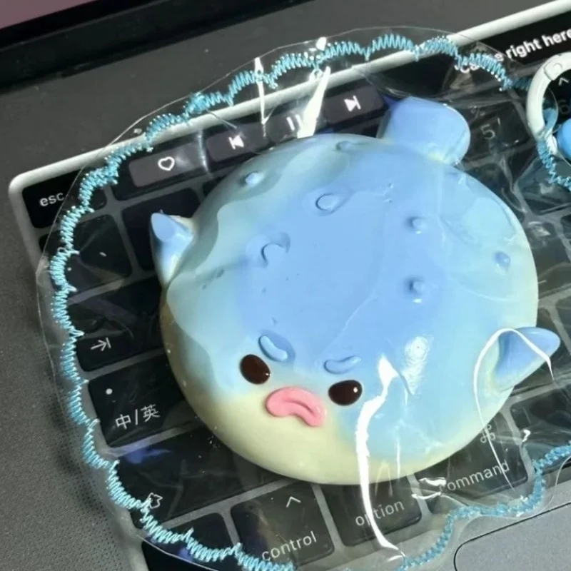 Inflatable Pufferfish Pinch Super Soft Pinch Joyful Water Feeling Cream Feeling Stress Relieving Toy Gift