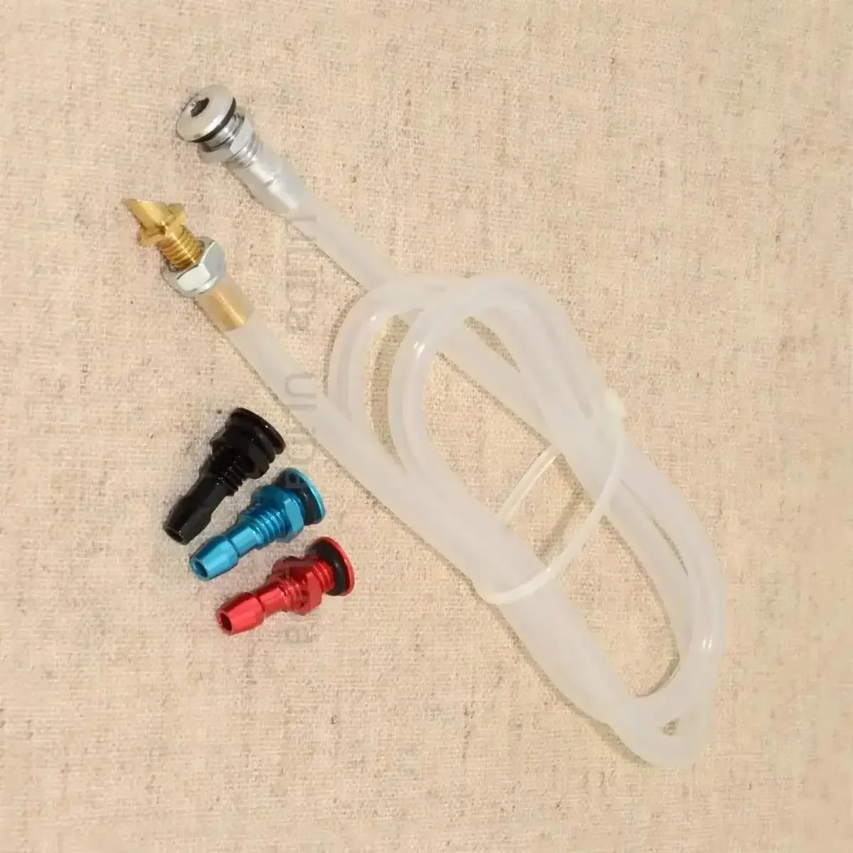 Bottom Water Scraper Cooling Set Inlet + Outlet Mouth/Nipple/Nozzle 3x5mm Transparent Silicone Pipe for Motor ESC CC