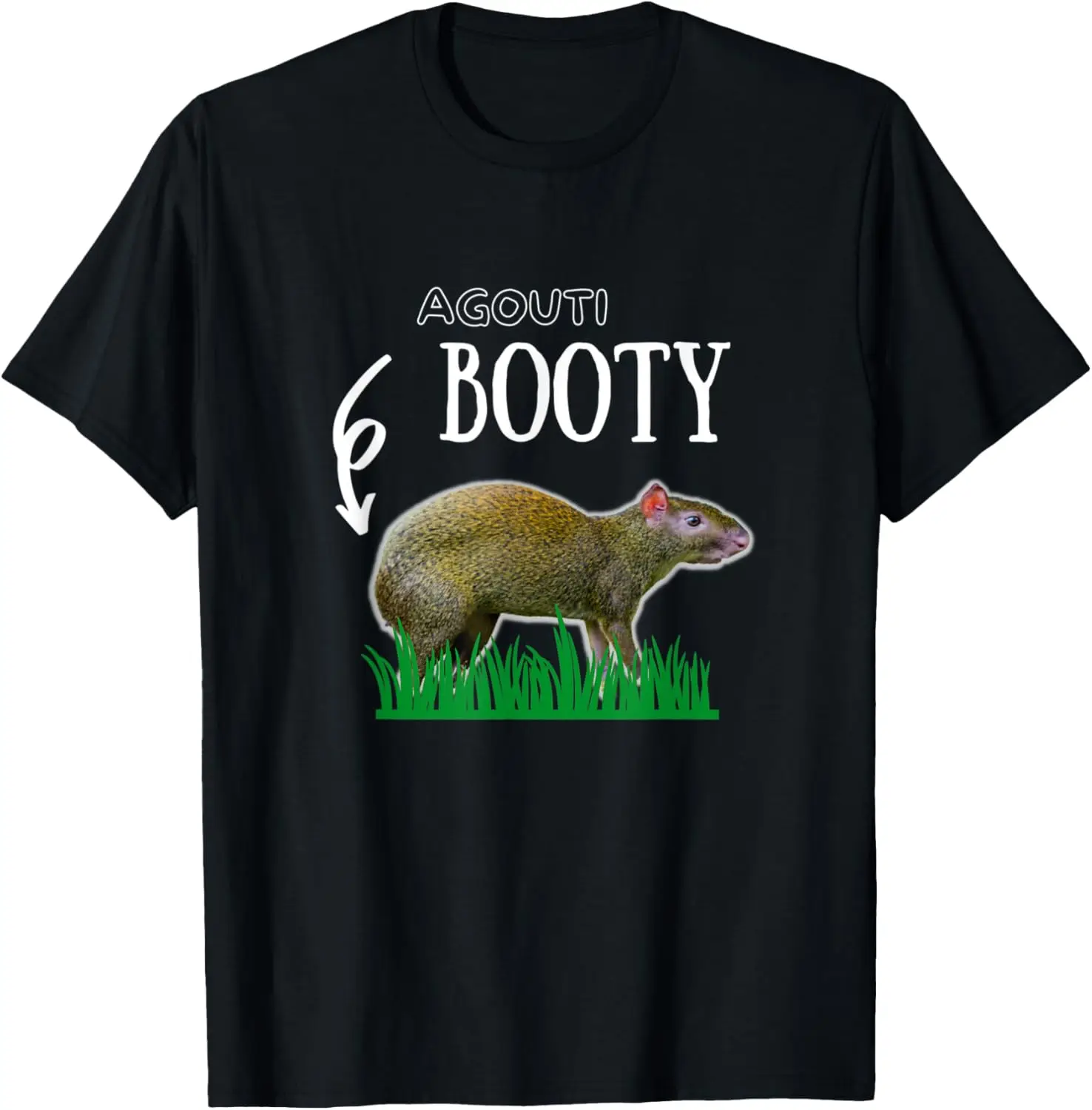 

Agouti Animal Funny Grass Meme Мужчины Женщины Дети Футболка