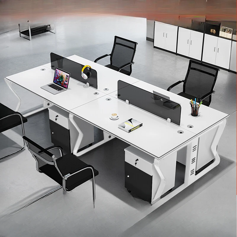 Unusual Unique Office Desk European Secretary Gaming Monitor Modern Office Desk Standing Luxury Work Metal Escritorio Furniture