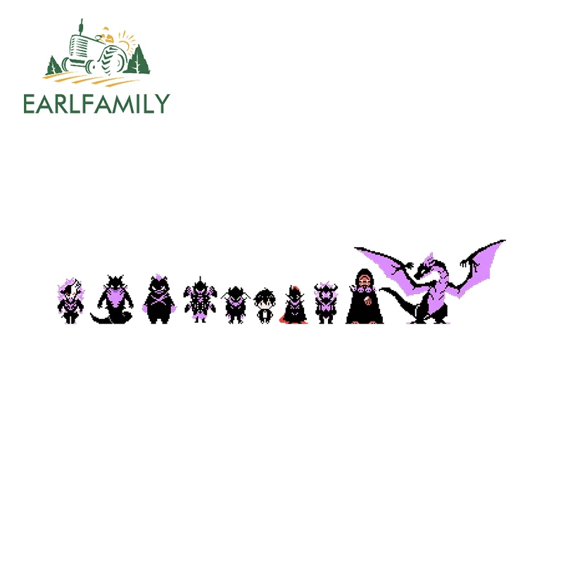 EARLFAMILY For Solo Anime Cute Peeker Car Stickers Interesting Cartoon Style Graphics Decals Cool Car Accesorios Para Auto - Image 6