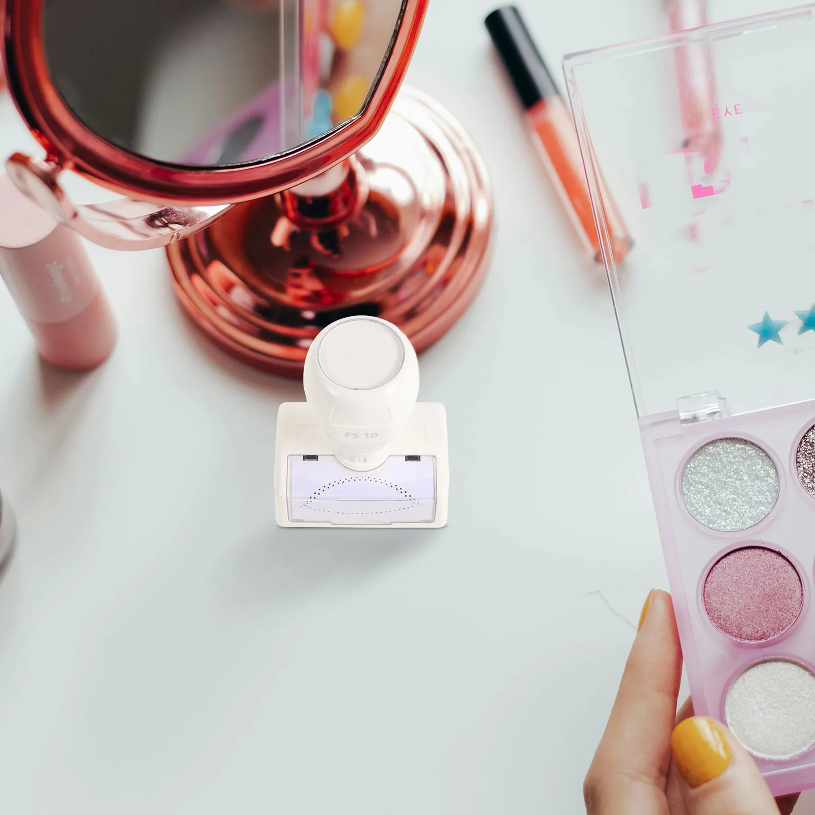 ختم الرموش للنساء، أداة تدريب الرموش الصغيرة الحجم، ملحق مكياج محمول لتمديد وتصميم الرموش