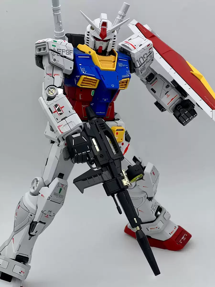 1/60 Daban Pgu Pg 2.0 Rx-78-2 High Precision Frame Assembled Action Figure Model Kit Collectible Kids Toys Boys Birthday Gift