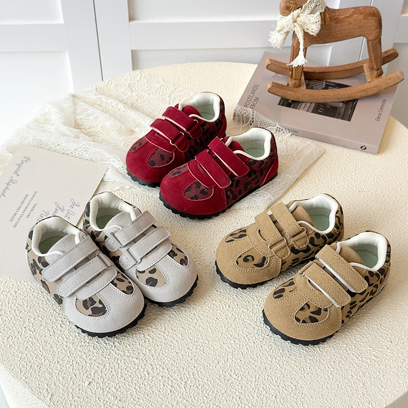 

2025 Autumn New Children Casual Shoes for Girls Boys Fashion Korean Style Soft Bottom Anti-slippery Versatile Trendy Sneakers