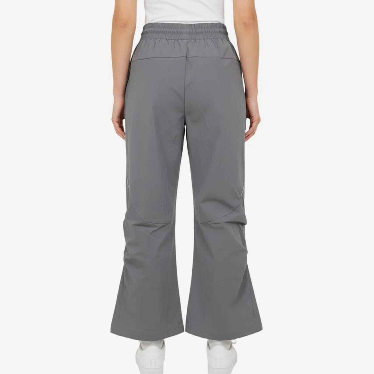 Adidas genuine FOS solid color pants women's gray sports pants casual pants KW5715