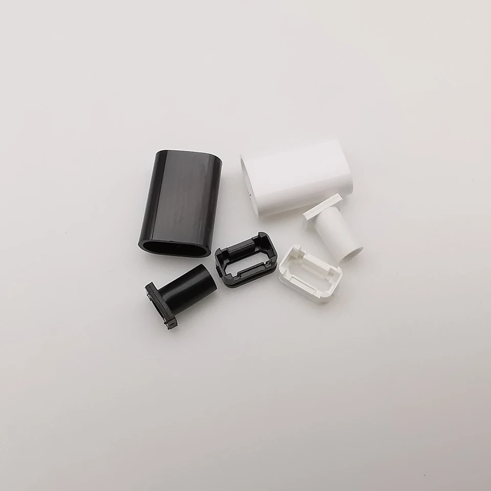10 piezas de enchufe macho USB tipo C / Micro USB de 5 pines, conectores de ensamblaje para cable de carga y datos, reparación de bricolaje, adaptador de soldadura USB 5
