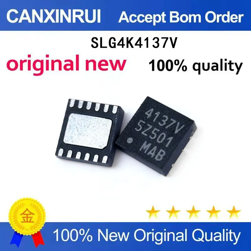 

(5-100 Pieces) Brand new original SLG4K4137V silk screen 4137V QFN-12