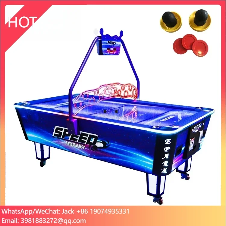 Función de juego Home Dura Glide, marcador electrónico gratuito de Black Friday de 8 pies, ventilador Axial Ac para fútbol, mesa de Hockey de aire de 7 y 6 pies