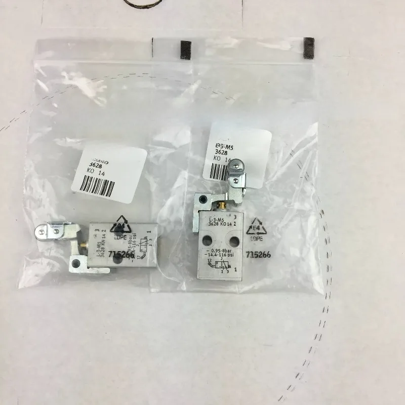 Lever Roller Valve Pneumatic Mechanical Valve V‑3‑M5 3626 L‑3‑M5 3628 R‑3‑M5 3629