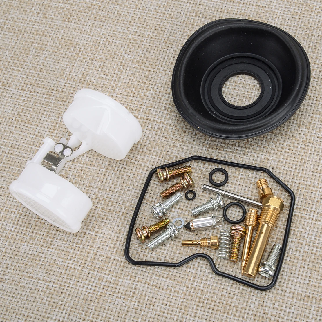 

Мотоциклетный карбюратор, диафрагма, поплавковый ремонтный комплект, аксессуары, пригодные для Kawasaki Prairie 360 KVF 360 2003-2010 2011 2012 2013, новинка